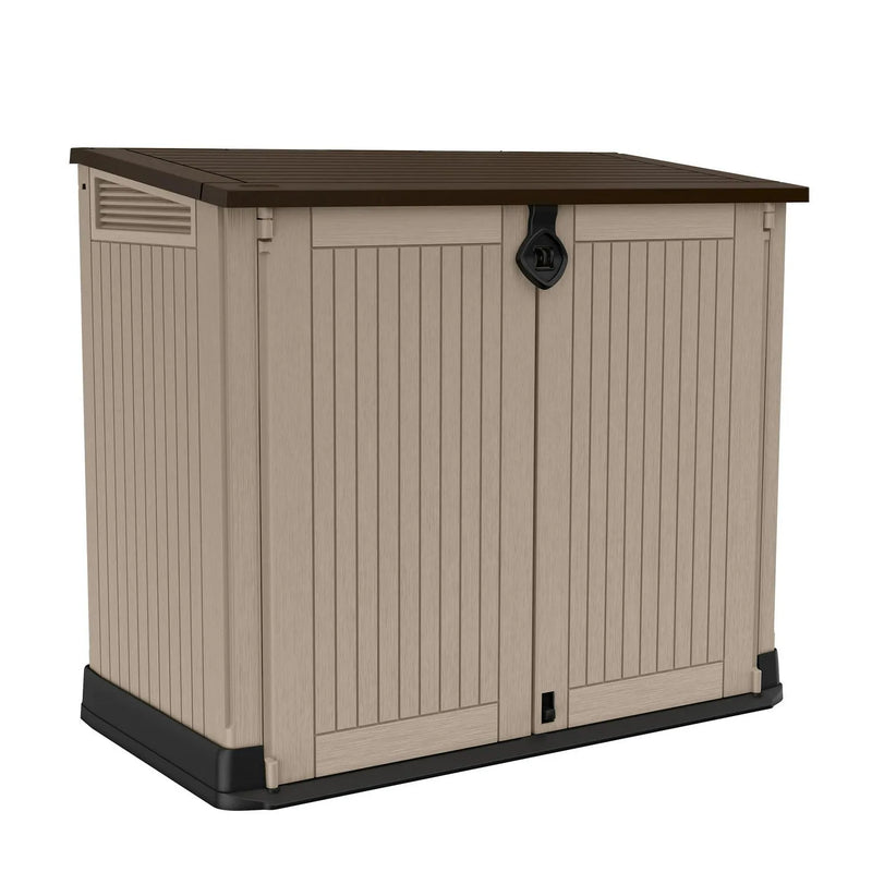 30-Cu Ft All-Weather Resin Storage Shed, Beige G6431