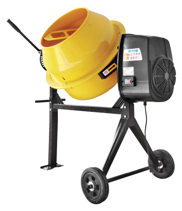 74013 5A Portable Electric Concrete Mixer, 115-L/4-cu-ft F8022
