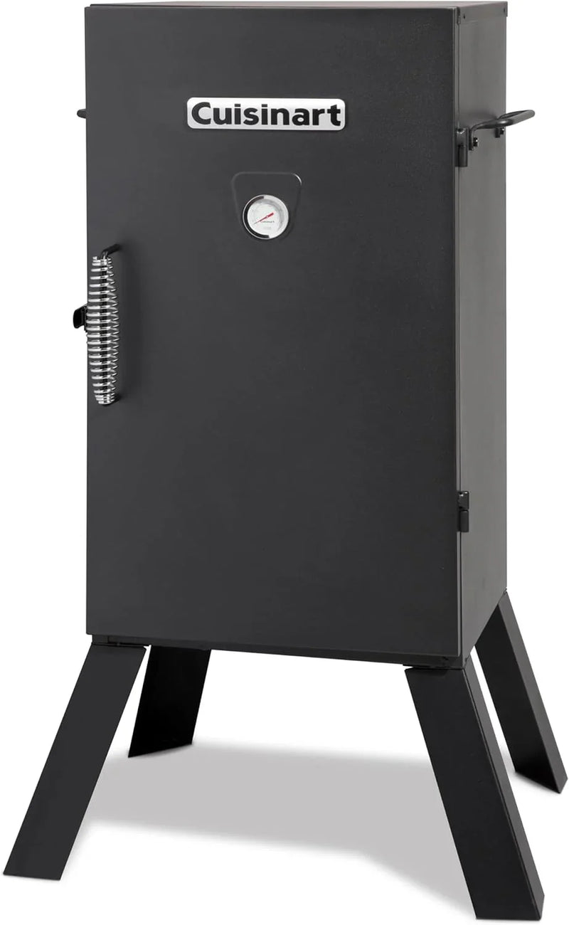 30" Electric Smoker, 3 Adjustable Racks, Large Capacity BBQ Meat Smoker, Water & Wood Trays for Smoked Meat, Brisket, Salmon & Jerky, Adjustable Temperature Control O8805
