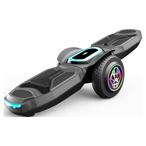 Swagtron Shuttle Zipboard Electric Hoverboard Skateboard 7 mph and 3-Mile Range LED Wheels Wireless Speaker P3769