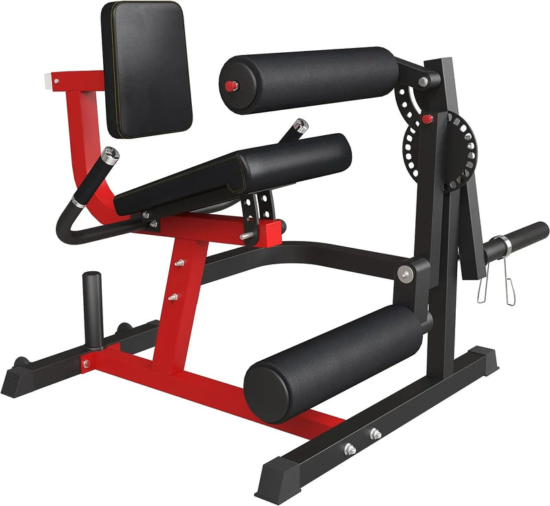 GMWD Leg Extension Machine and Curl, Lower Body Special Leg Machine, Adjustable Leg Exercise Bench X247