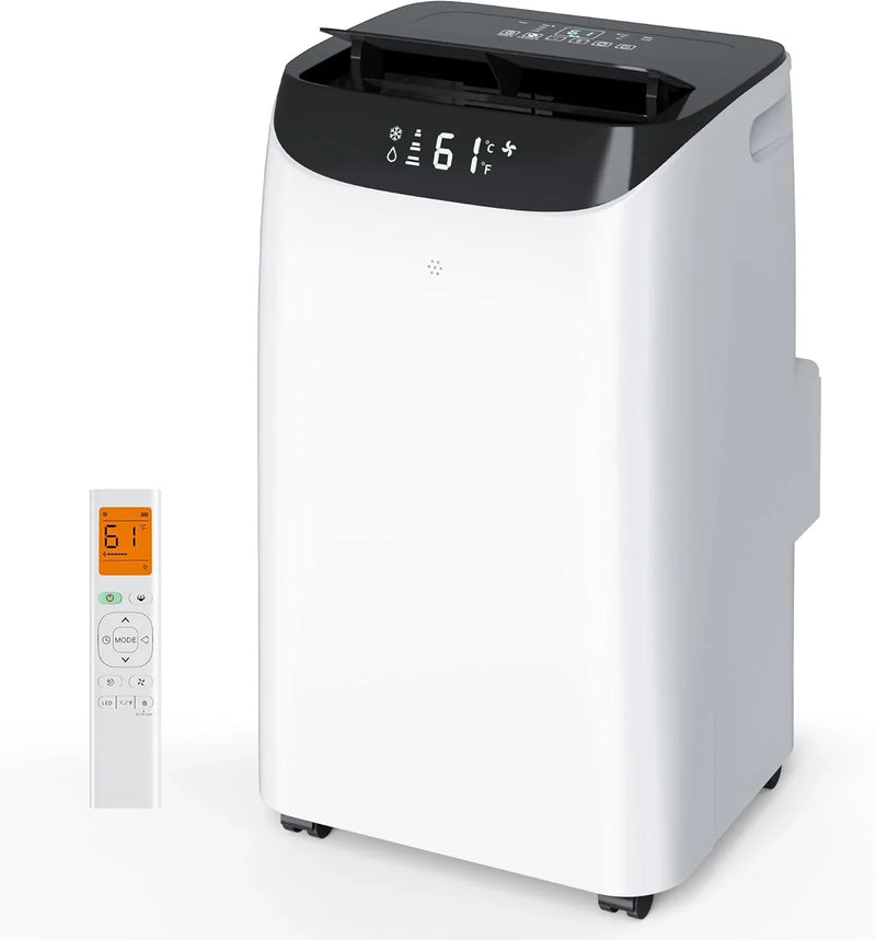 Inverter 16000BTU Portable Air Conditioners with Remote, Free Stand Cooling Portable AC Unit for Room up to 800 sq.ft, with Dehumidifier & Fan, Dual Hose, Quiet Sleep Mode(45dB), Windows Kit C8122