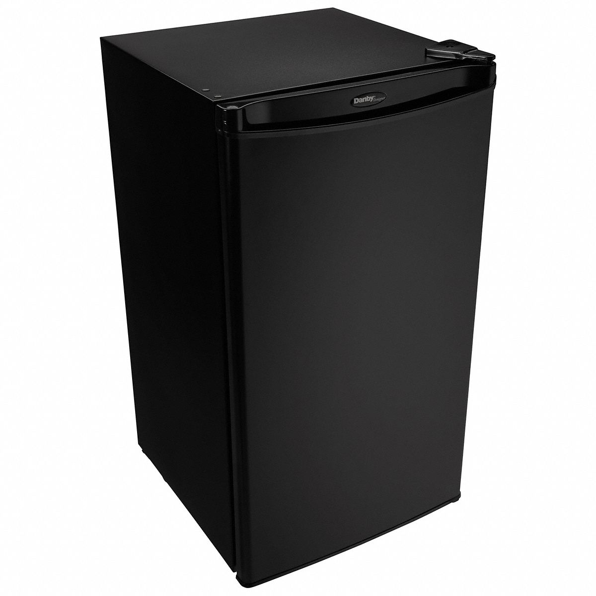 Designer 3.2 cu. ft. Compact Refrigerator with Freezer – Black