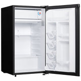 Designer 3.2 cu. ft. Compact Refrigerator with Freezer – Black