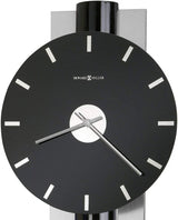 Wall-mounted clock, quartz movement, battery-powered, pointer-style analog display, rectangular pendulum, decorative sturdy frame, nickel-plated surface, wall-mounted installation, perfect home decoration alarm clock