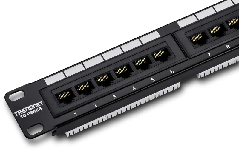 A management-type power distribution device with 6 output ports, model TPI-06, rack-mounted power distribution unit, equipped with 1 NEMA 5-15R bypass power socket, 1 gigabit RJ-45 interface, featuring overload protection and surge I5712