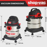 5 Gallon 4.5 Peak HP Wet Dry Vacuum