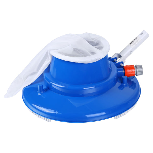 Pool Leaf Skimmer with Roller Wheels & Brushes, Garden Hose attachment V9135