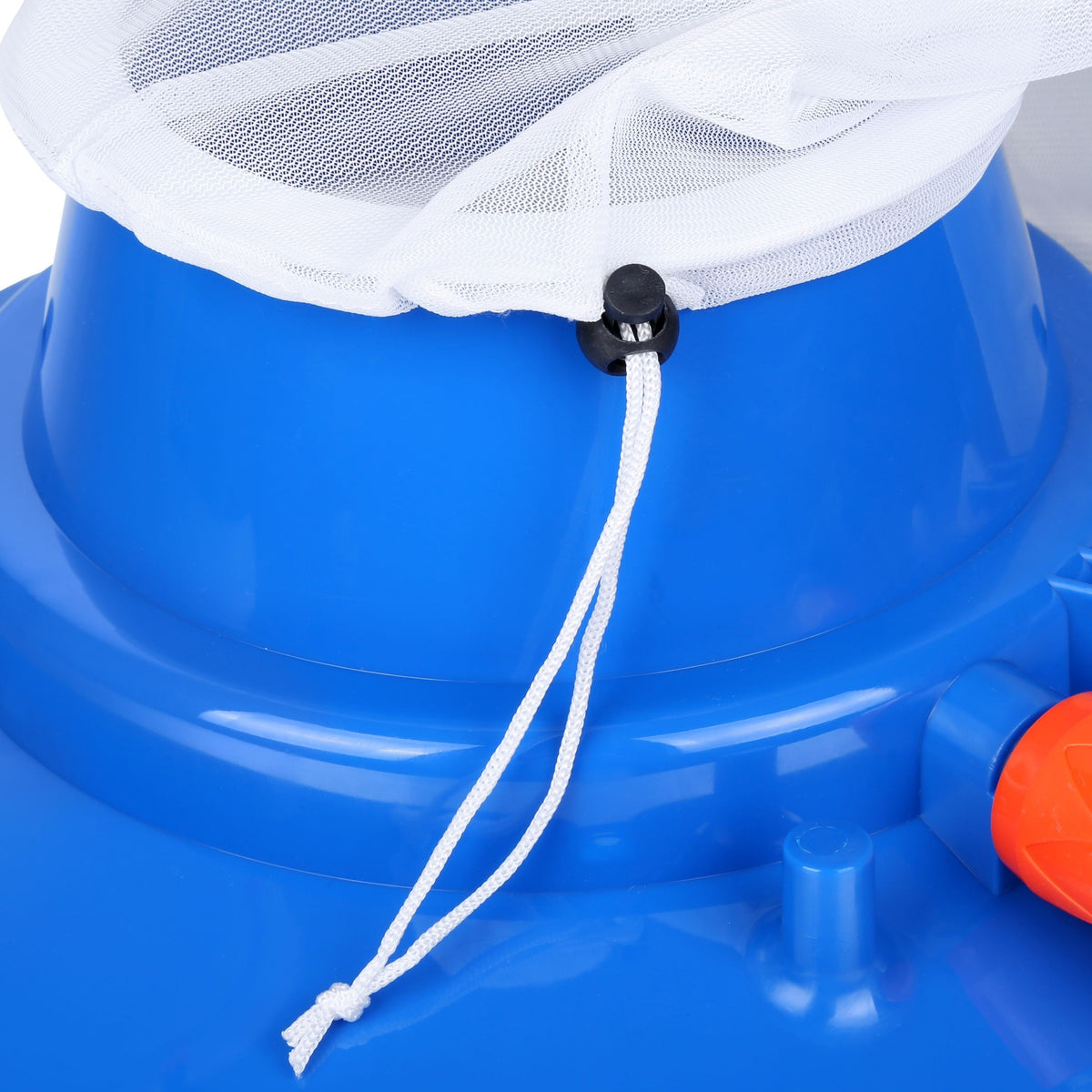 Pool Leaf Skimmer with Roller Wheels & Brushes, Garden Hose attachment