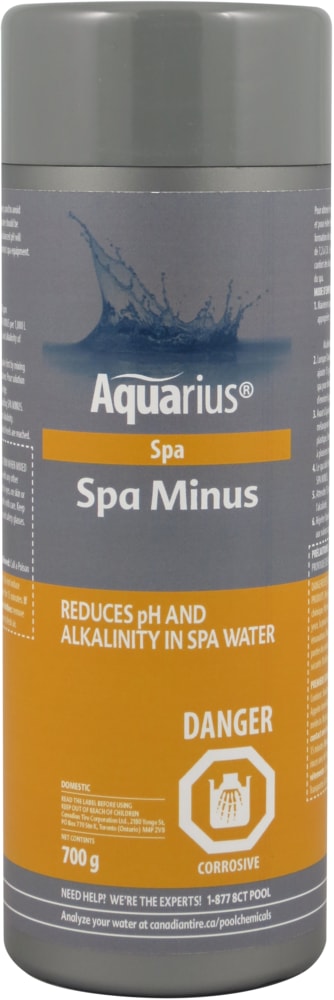 Spa pH Minus, Reduces pH & Alkalinity in Water, 700-g
