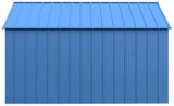Classic 12x12-ft Blue Grey Corrosion-Resistant Steel Shed