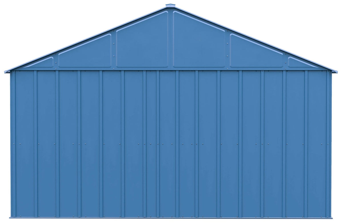 Classic 12x12-ft Blue Grey Corrosion-Resistant Steel Shed
