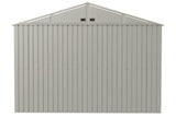 Elite 10x12-ft Cool Grey Corrosion-Resistant Steel Storage Shed