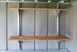 Galvanized Steel Shelf Kit with Hanger and Brackets