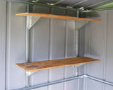 Galvanized Steel Shelf Kit with Hanger and Brackets