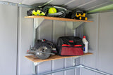 Galvanized Steel Shelf Kit with Hanger and Brackets