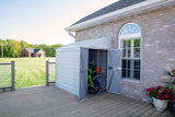 Yardsaver Electro Galvanized Steel Storage Shed, 4-ft x 7-ft