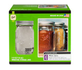 Miniature Glass Jars with Storage Lids, 118 mL, 4 Count