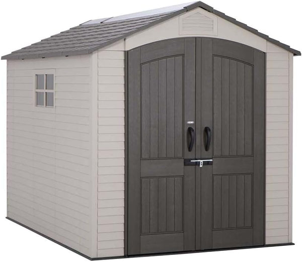 A 12-foot-long outdoor storage rack J5667