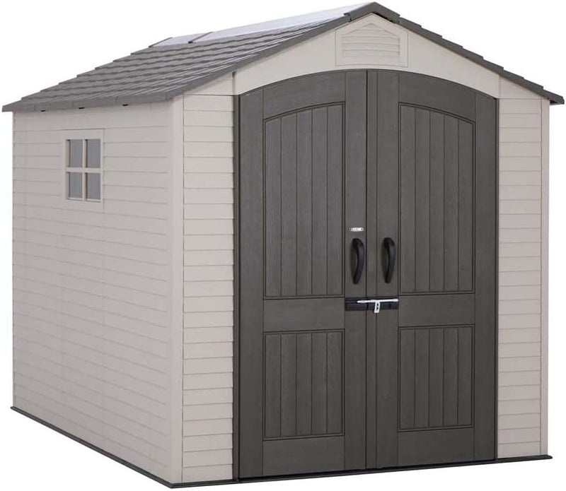 A 12-foot-long outdoor storage rack J5667