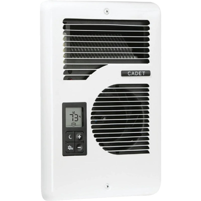 Cadet Energy Plus Wall Heater, Digital Thermostat, 240/208/120V, White P8856