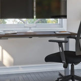 Bestar Upstand 61 cm x 122 cm (24 in. x 48 in.) Height Adjustable Desk with Dual Monitor Arm
