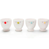 Chick Porcelain Egg Cups, 4-pk