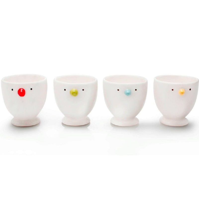 Chick Porcelain Egg Cups, 4-pk Z3808