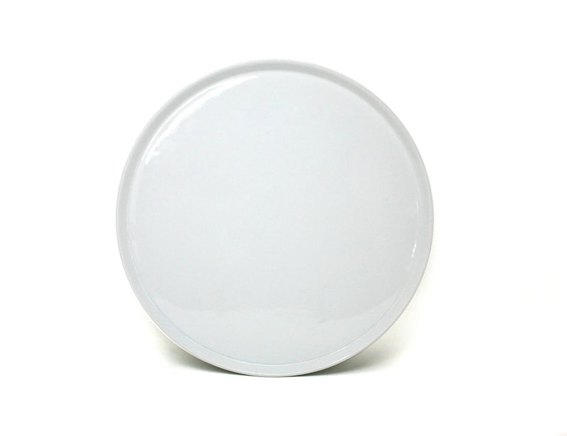 Round Platter, 30-cm, White Porcelain N3138