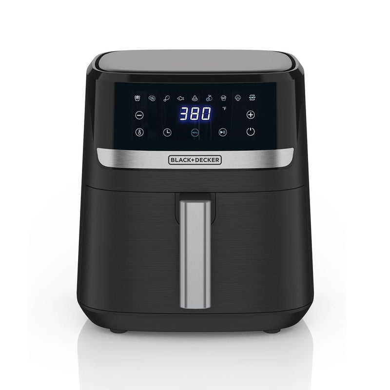 8-in-1 Digital Air Fryer with Non-Stick Cooking Basket, 6-qt Y1696