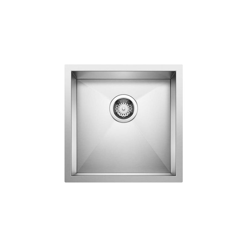 Quatrus R0 17-in Stainless Steel Undermount Bar Sink Z5036