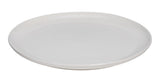 Bettina Glossy Stoneware Dinner Plate, 1-pc, White Speckle