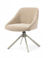 Chester Swivel Office Chair, Greige