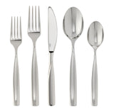 Enfield Twist Flatware Set, Stainless Steel, Serves 4, 20-pc