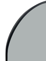 Faro Black Arch Miror with Stand, 24 x 60-in