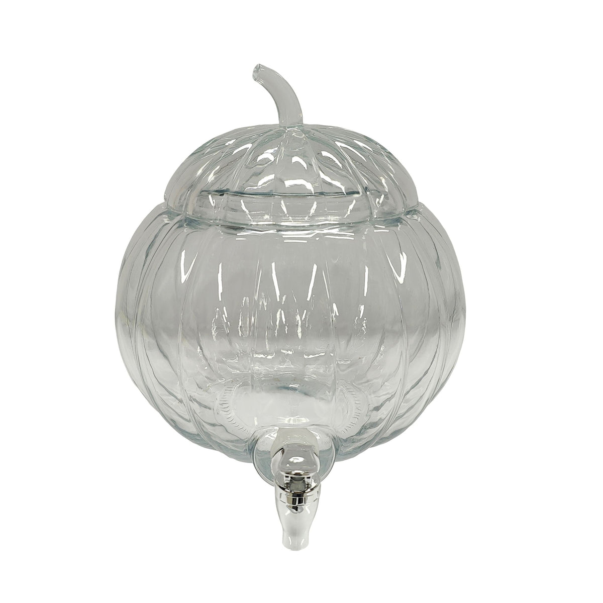 Glass Pumpkin Drink Dispenser, for Fall