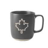 Leaf Stoneware Mug, 13-oz