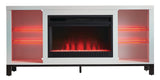 Waldon Media Fireplace, 60-in