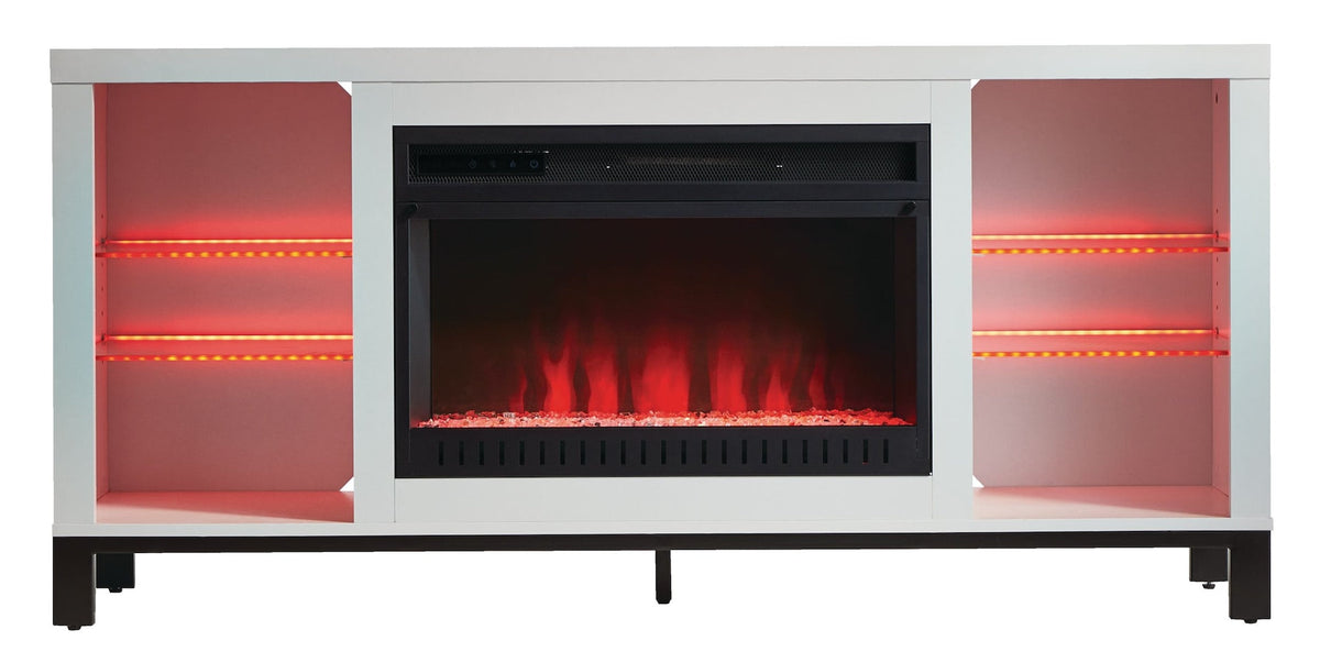 Waldon Media Fireplace, 60-in