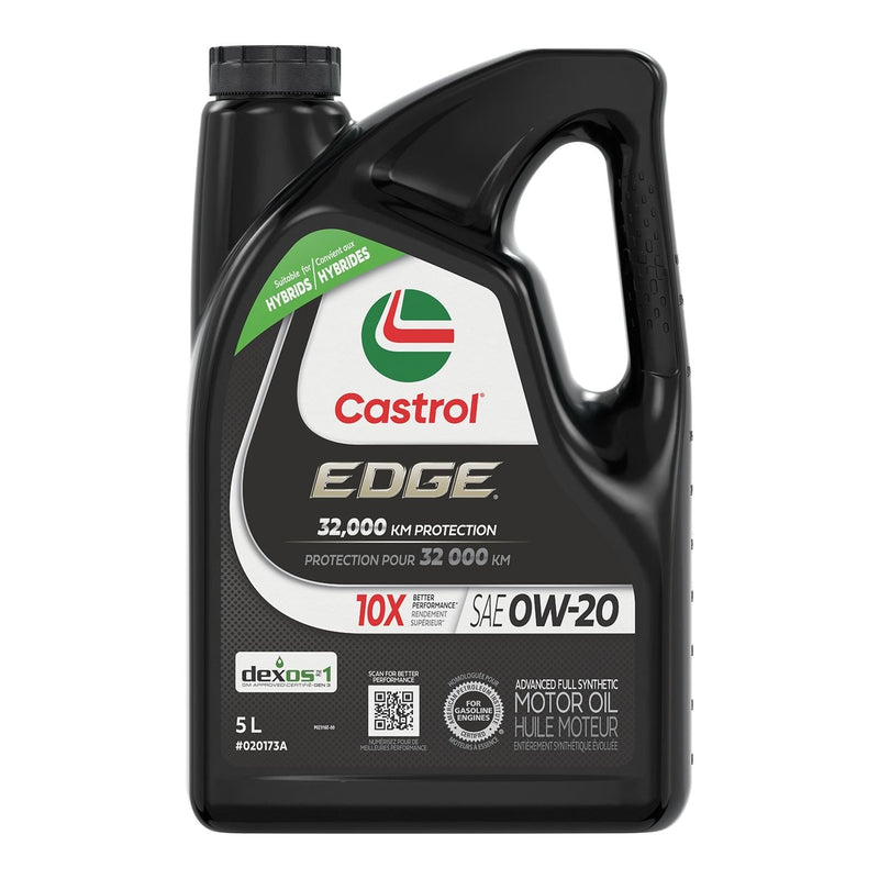 EDGE 0W20 Advanced Synthetic Engine/Motor Oil, 5-L V9417