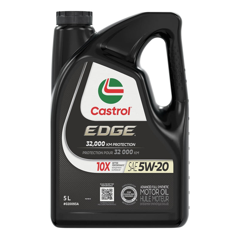 EDGE 5W20 Advanced Synthetic Engine/Motor Oil, 5-L F2791