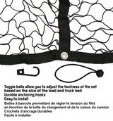 Adjustable Truck Cargo Net, 55-in x 78-in