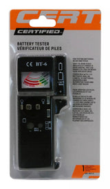 Universal Battery Tester / Checker, AAA, AA, C, D, 9V