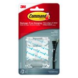 Clear Cord Clips, Clear