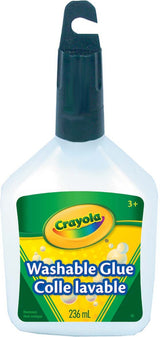 Washable Glue, White, 236-ml, for Arts & Crafts