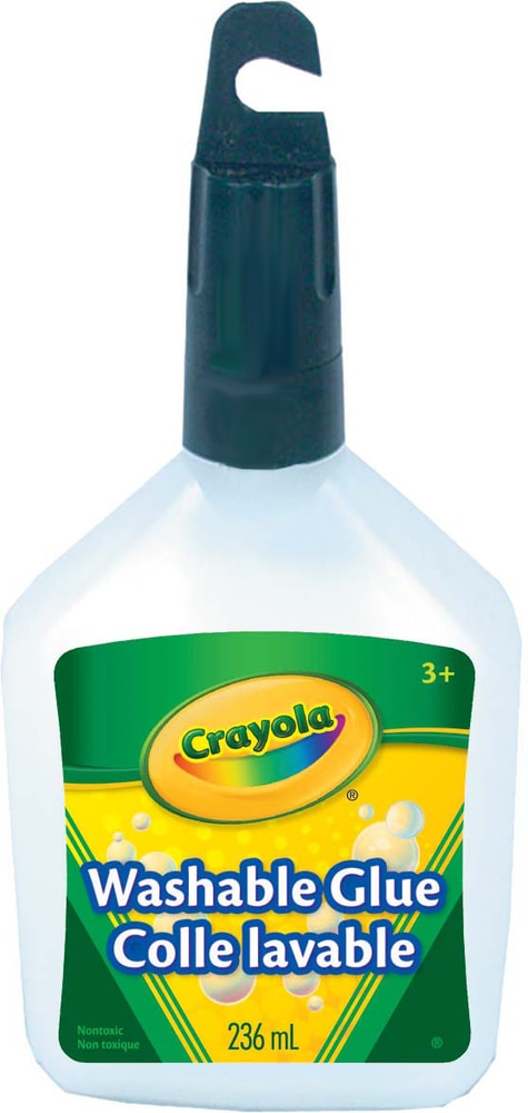Washable Glue, White, 236-ml, for Arts & Crafts G7241