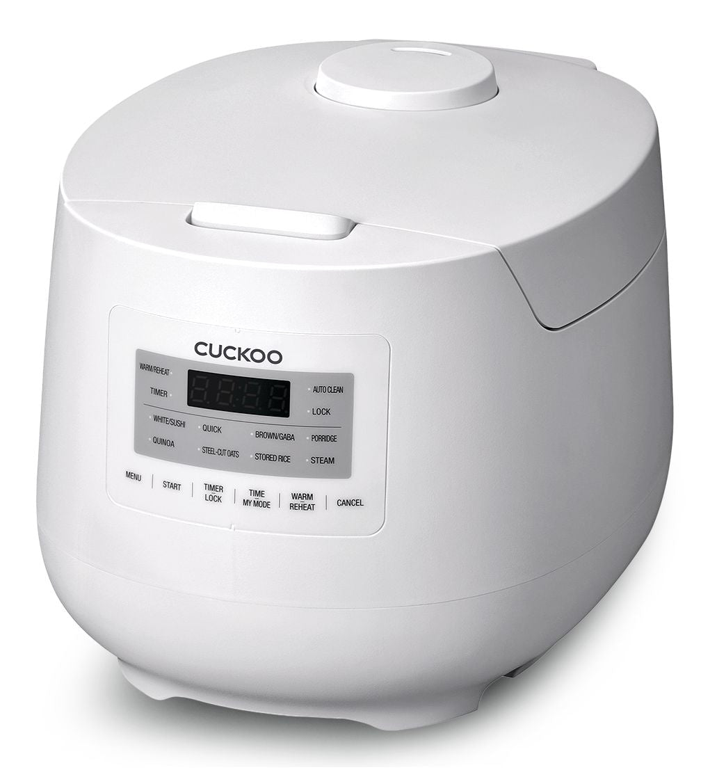Rice Cooker with Steam Sterilization, 6-Cup, White