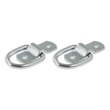 1-in x 1-1/4-in Surface-Mounted Tie-Down D-Rings, 1200-lb, 2-pk