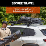 18218 Elastic Cargo Net with Hooks for Roof Basket, 44 x 36-in