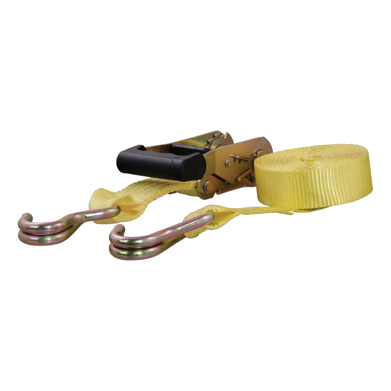 83036 Cargo Strap with J-Hooks, Yellow, 1,667-lb, 14-ft Z7363